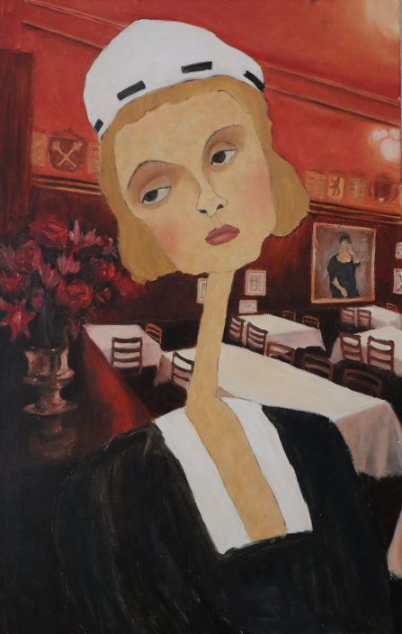 waitress-with-bonnet-in-restaurant-kronenhalle